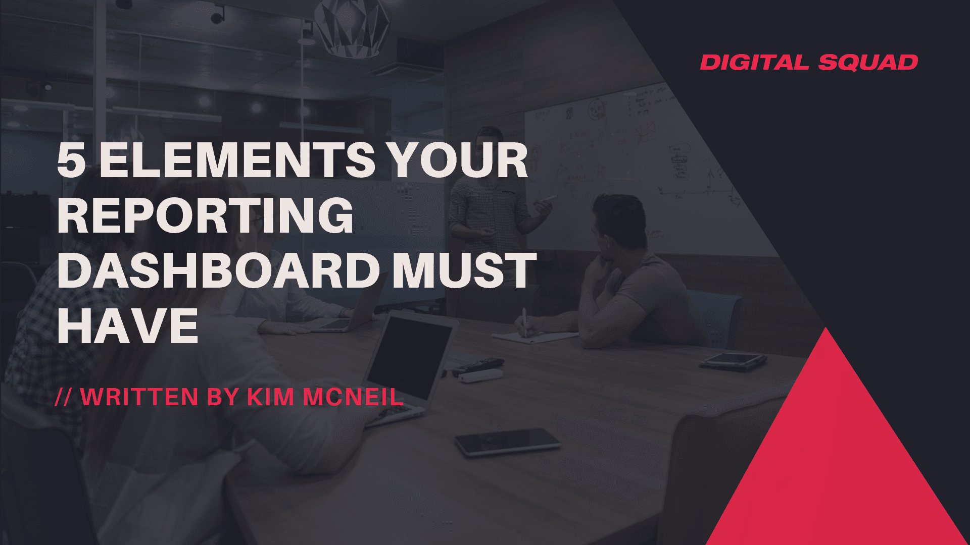 5 elements for a dashboard