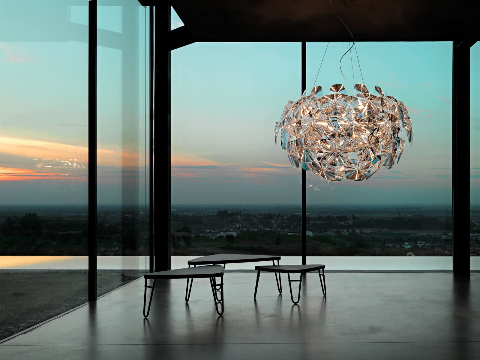 Decorative pendant light featured in the Northern Lights case study