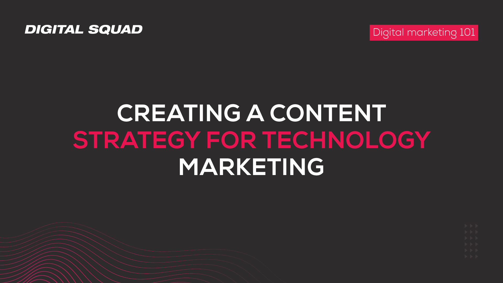 technology marketing seo