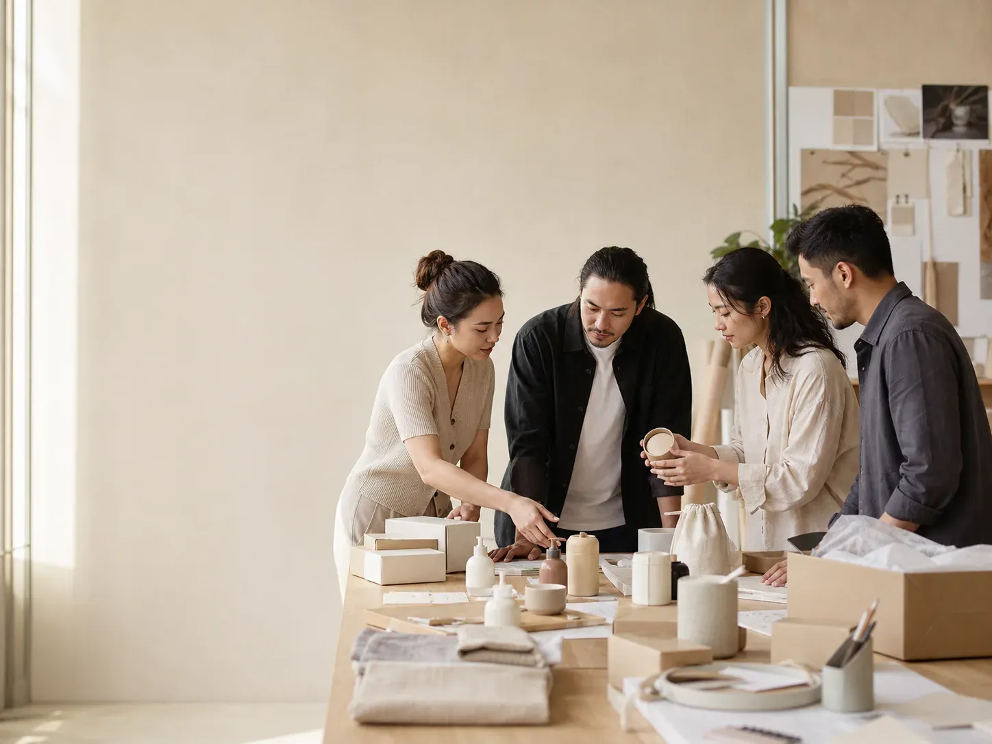 Team planning an ecommerce experience