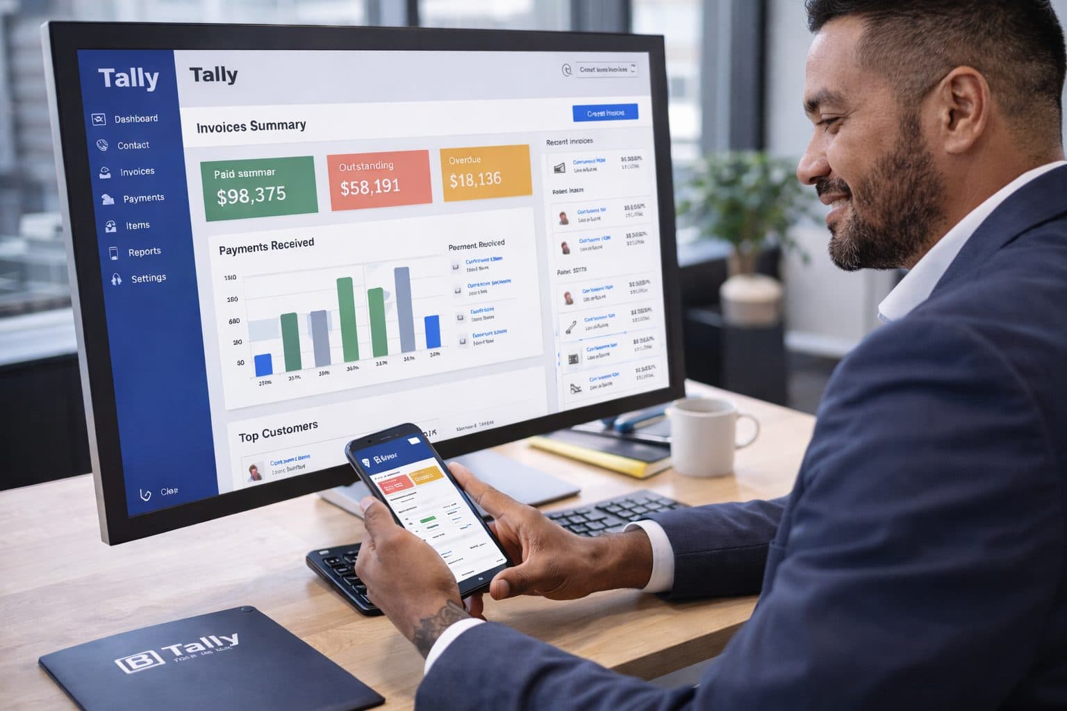 Tally case study — Technology - Business Management / Accounting Software