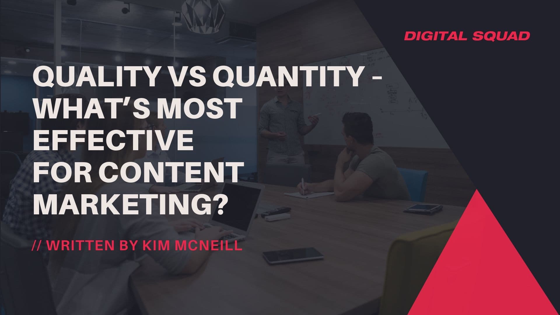 quantity or quality for content