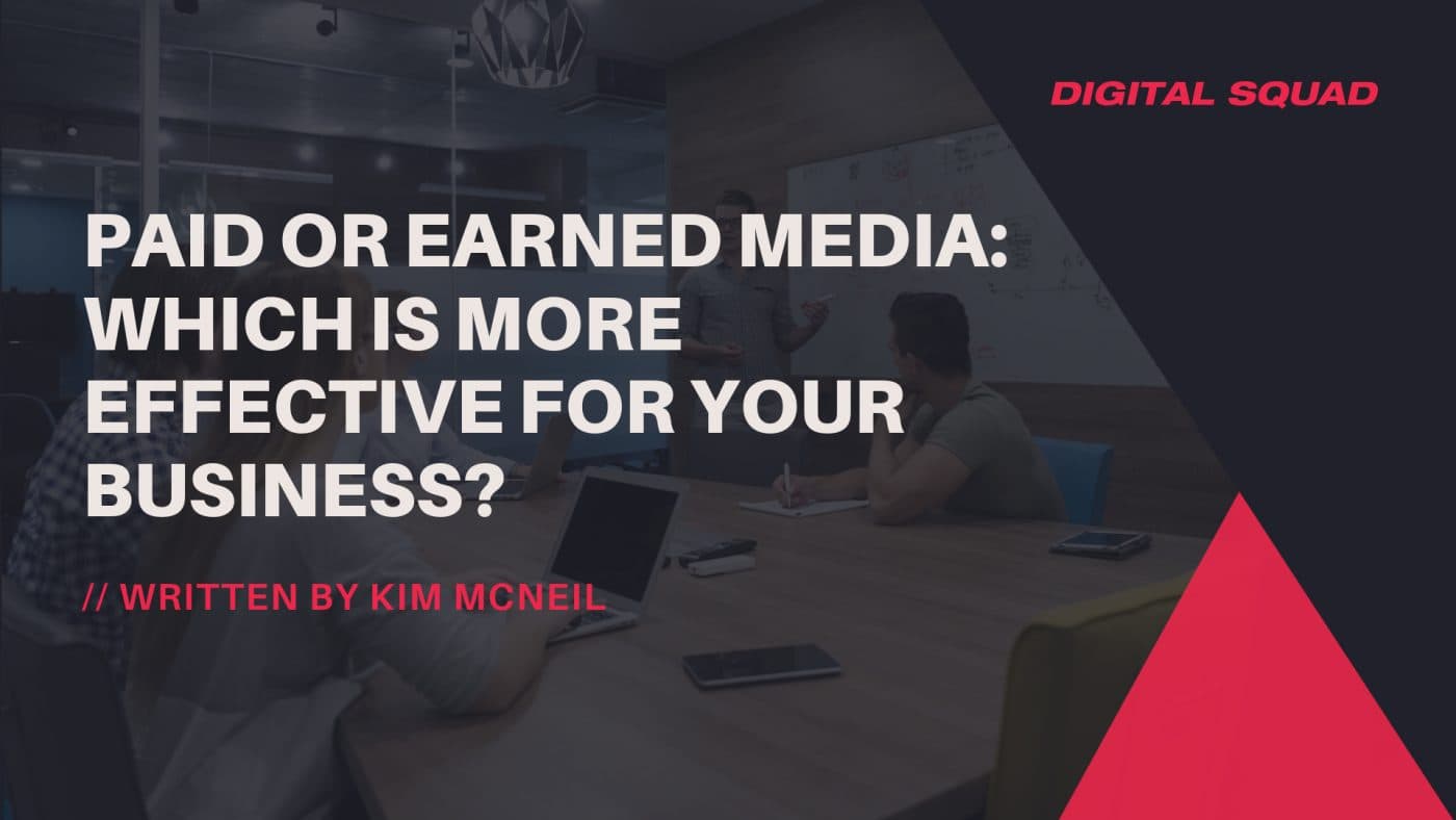paid or earned media