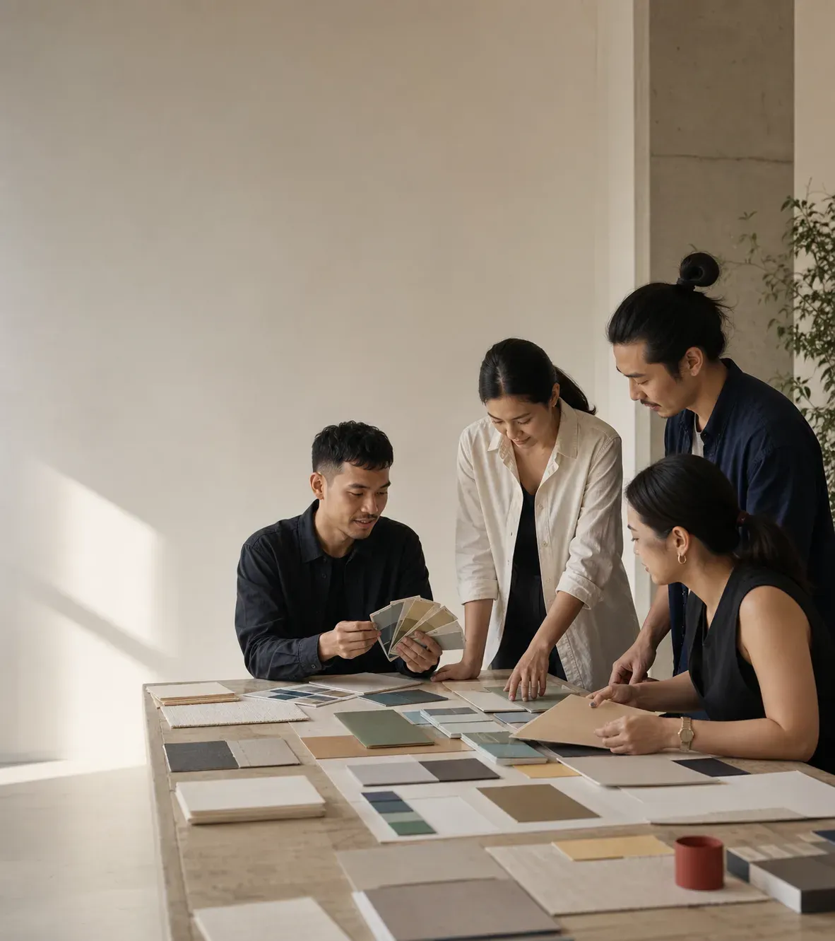 Team shaping brand direction